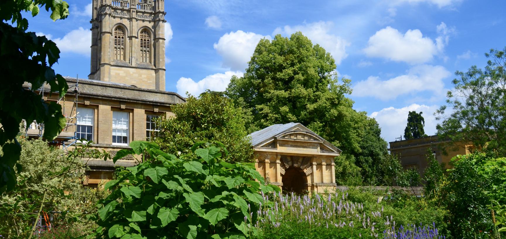 Walled Garden and Magdalen Tower