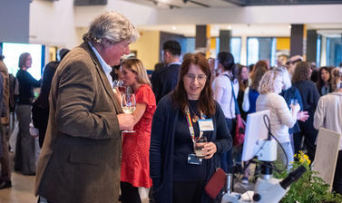 Professor Simon Hiscock at the Department of Biology Launch