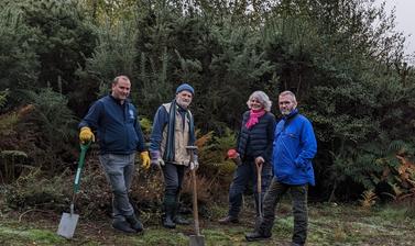 Oxford Botanic Garden carrying out conservation work at Shotover Park