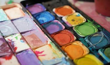 watercolour paints