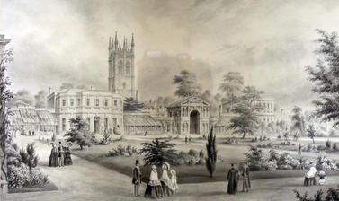 1900 walled garden