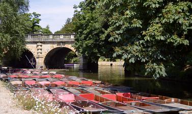 Magdalen Bridge and Punts