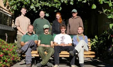 Apprentices visit Bonn Botanic Garden
