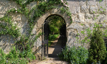 Gate to the Walled Garden - Oxford Botanic Garden