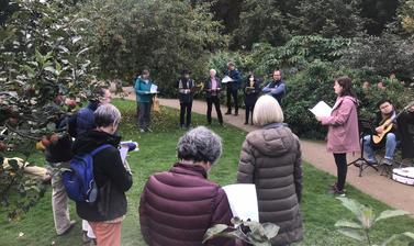 SongPath at Oxford Botanic Garden