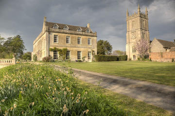dauntsey park house with st james the great