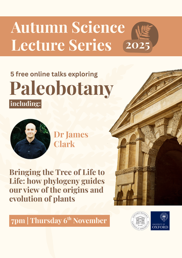 Dr James Clark - Autumn Science Lecture Series