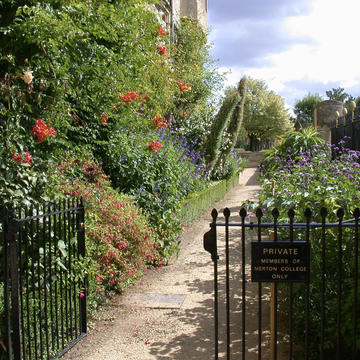 merton college garden