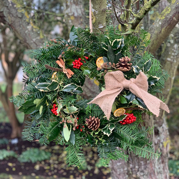 Christmas wreath OBGA